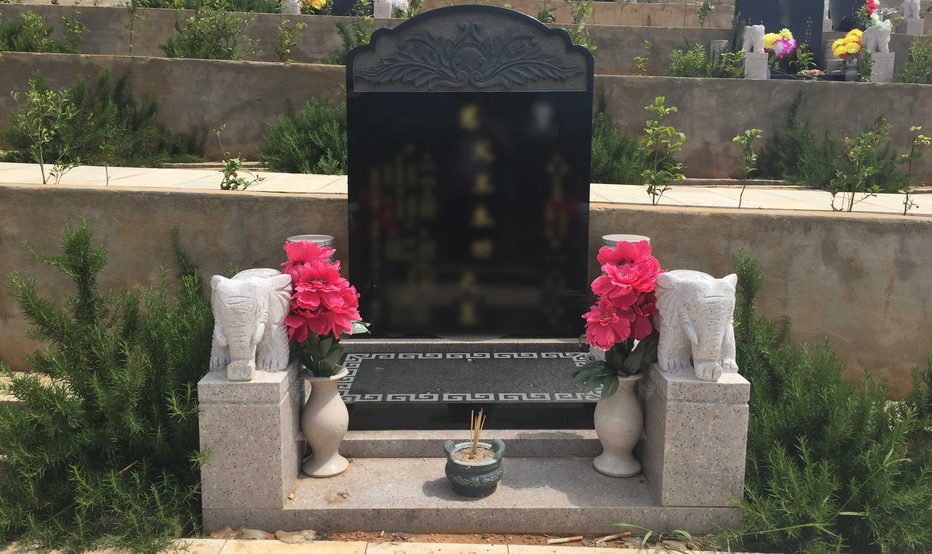 昆明公墓墓碑展示